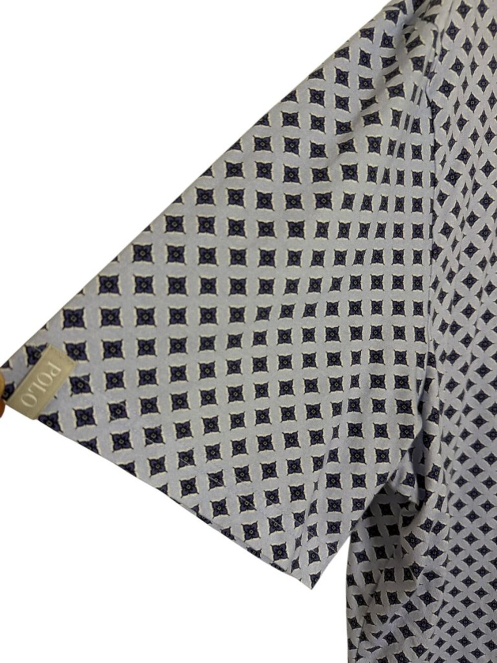 Polo Golf Ralph Lauren Mens Shirt Top Geometric Blue XL - Picture 3 of 9